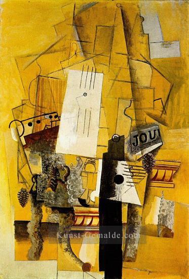 Le gueridon 1920 Kubismus Pablo Picasso Ölgemälde